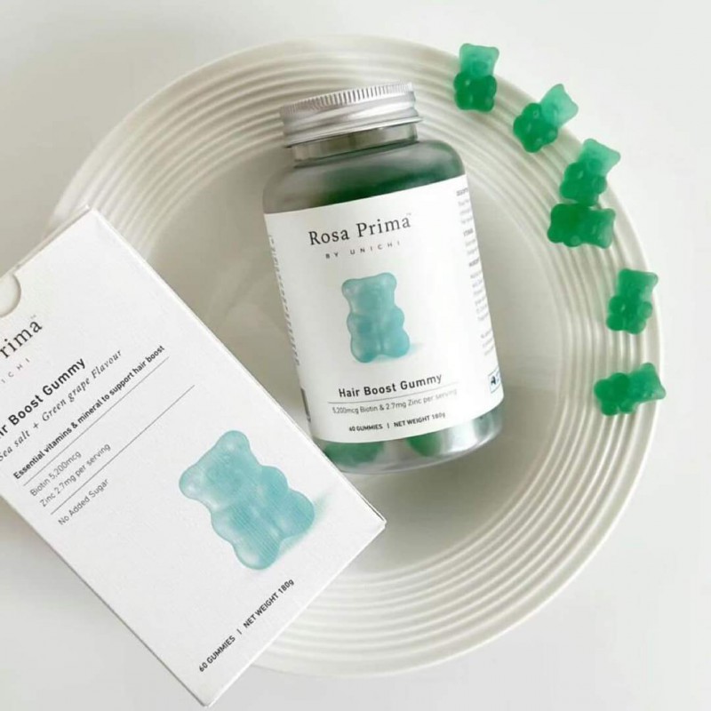 澳洲Unichi 海鹽生髮小熊軟糖60粒(藍色) 澳洲Unichi 海鹽生髮小熊軟糖60粒(藍色)