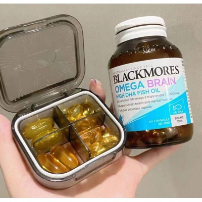 Blackmores澳佳寶四倍高濃度DHA深海健腦魚油60粒
